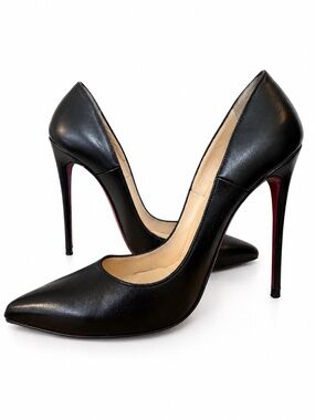 Christian Louboutin So Kate 120 Black Nappa Leather Pumps